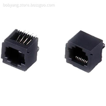 RJ45 Jack Top Entry Full Plastic with Panel